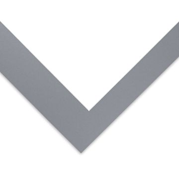 Open in modal - Blick Pre-Cut Mat - Bar Harbor Gray, 18" x 24" (13-1/2" x 17-1/2" Opening)