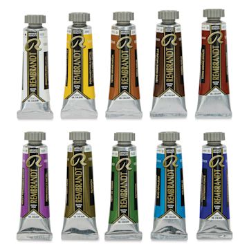 Open in modal - Rembrandt Artists' Oils - Landscape Set, Set of 10, 15 ml tubes