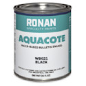 Ronan Aquacote Water-Based Acrylic Colors - Black, Pint