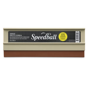 Speedball Fabric Squeegee, Plastic Handle - 9"