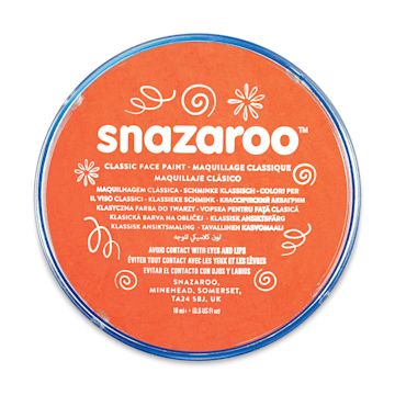 Open in modal - Snazaroo Face Paint - Orange, 18 ml container
