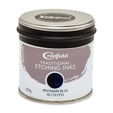 Open in modal - Cranfield Traditional Etching Ink - Prussian Blue, 250 g - front