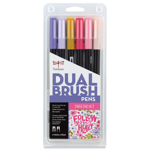 Tombow Dual Brush Pen Set, 10-Colors, Cottage 