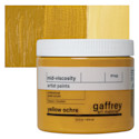 Gaffrey Art Material Standard Body Acrylic Paint - Yellow Ochre, 473 ml jar