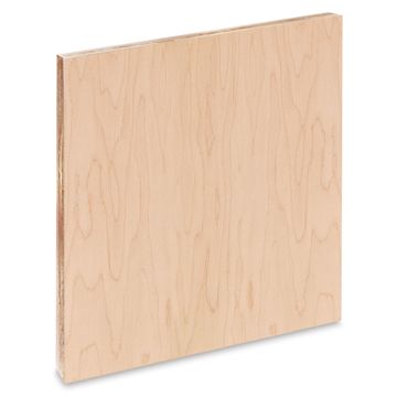 Open in modal - Art Boards Natural Maple Panel - 10" x 10", Uncradled