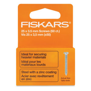 Fiskars DIY Anchor Screws, Package of 50