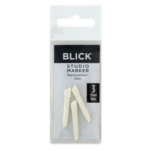 Blick Marker Nib Replacements - Chisel Nib, Pkg of 3