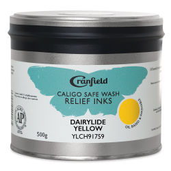 Cranfield Caligo Safe Wash Relief Ink - Diarylide Yellow, 500 g