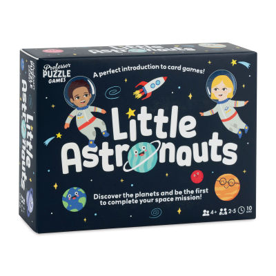 Professor Puzzle Little Astronauts Game (Front of packaging)