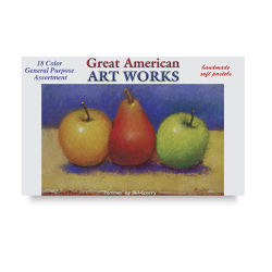 Great American Art Works Pastel Set - Front of package of Set of 18