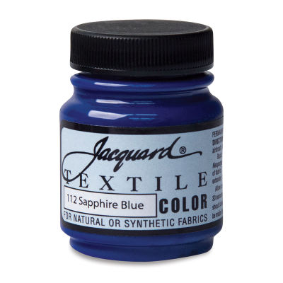 Jacquard Textile Color - Sapphire Blue, 2.25 oz jar