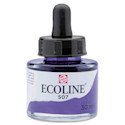 Ecoline Liquid Watercolor with Dropper - Ultramarine Violet, jar