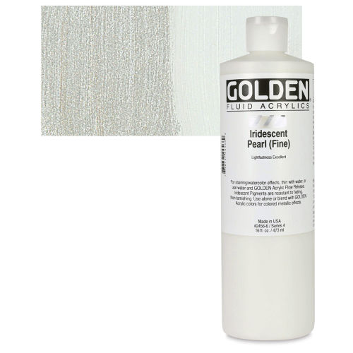 Golden Fluid Acrylic Iridescent Bronze (Fine) 8 oz