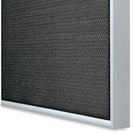 Acco Quartet Matrix Gray Bulletin Board