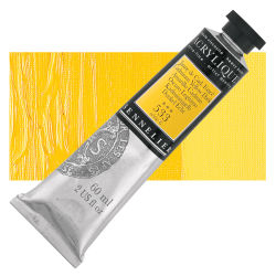 Sennelier Extra-Fine Artist Acryliques - Cadmium Yellow Dark, 60 ml tube