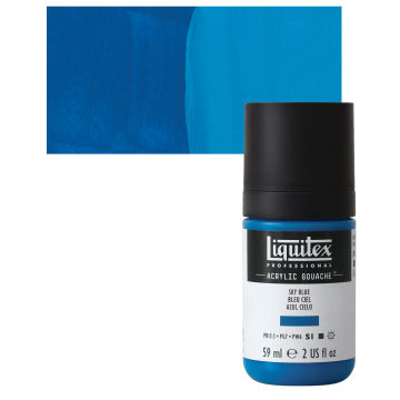 Liquitex Acrylic Gouache - Sky Blue, 59 ml