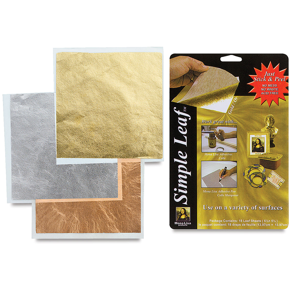 Mona Lisa - Gold Leaf Kit