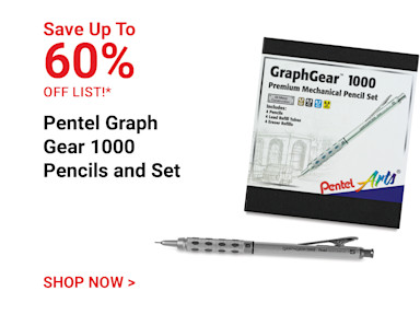 Save up to 60% off list. Pentel Graph Gear 1000 Pencils and Set. Shop now.