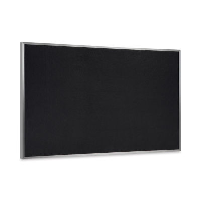 Ghent Recycled Rubber Tackboard - 10 ft x 4 ft, Black