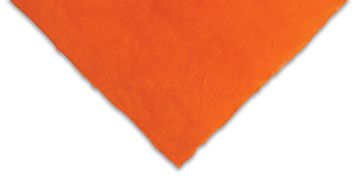 Open in modal - Lama Li Lokta Papers - closeup of Orange color