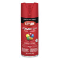 Krylon Colormaxx Spray Paint - Red, Gloss, 12 oz