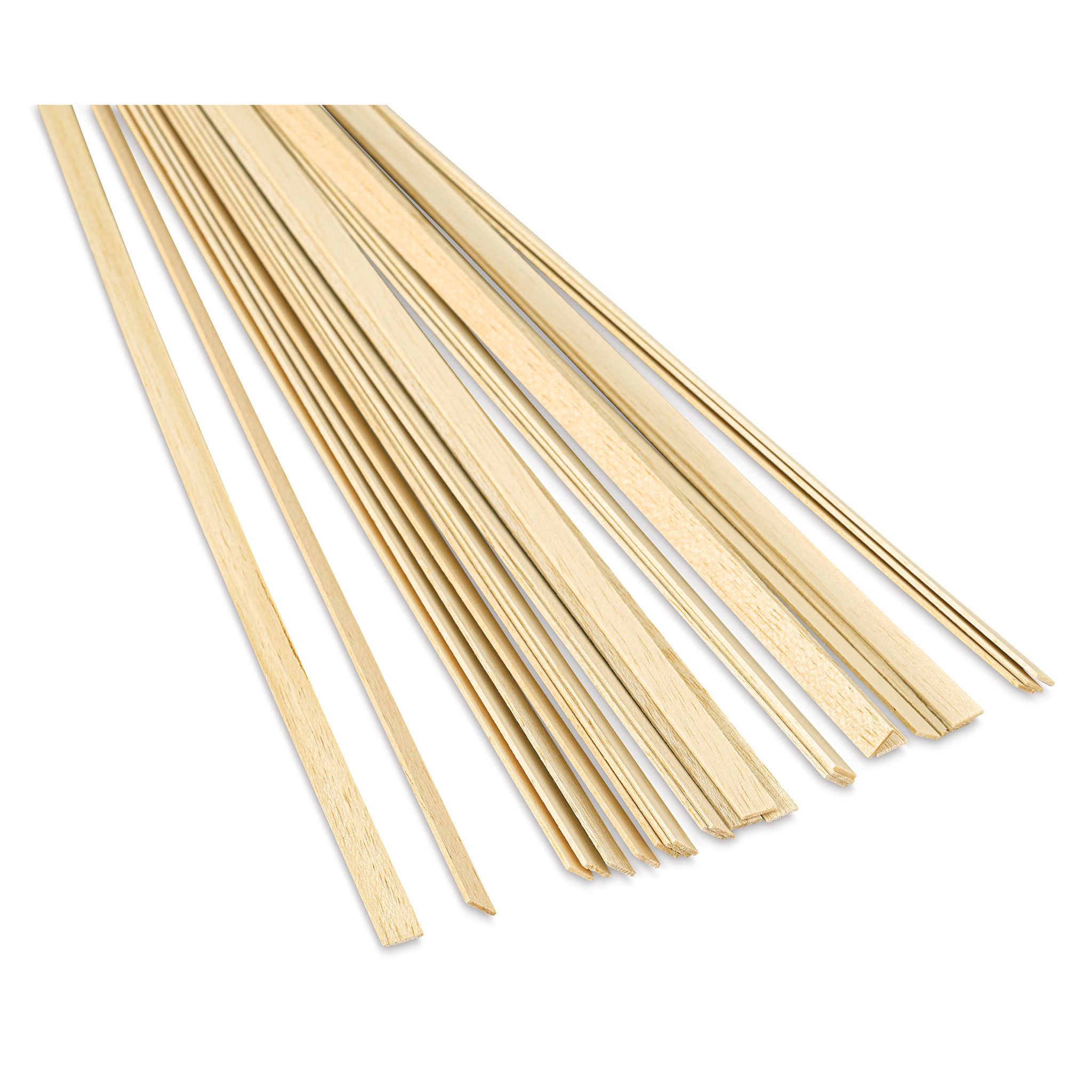 Bud Nosen Models 1049 1/8 x 1 x 36 Balsa Wood Sticks (Pack of 20) –  Trainz