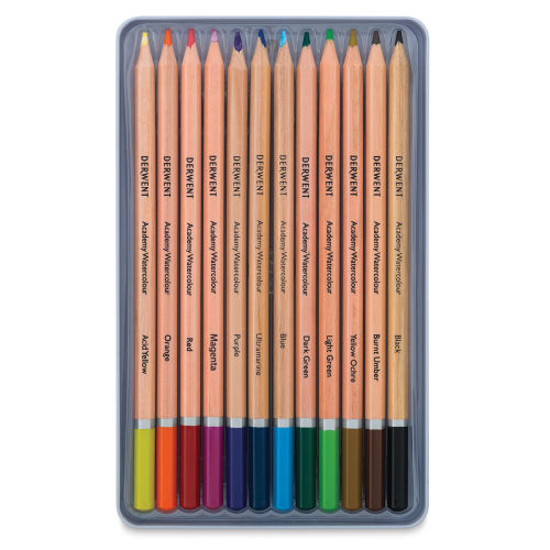 Derwent Watercolor Pencil 24-Color Set, Size: Set of 24