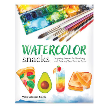 Watercolor Snacks, Book Cover