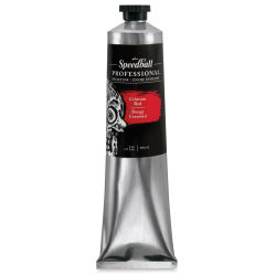 Speedball Professional Relief Ink - Crimson Red, 5 oz, Tube