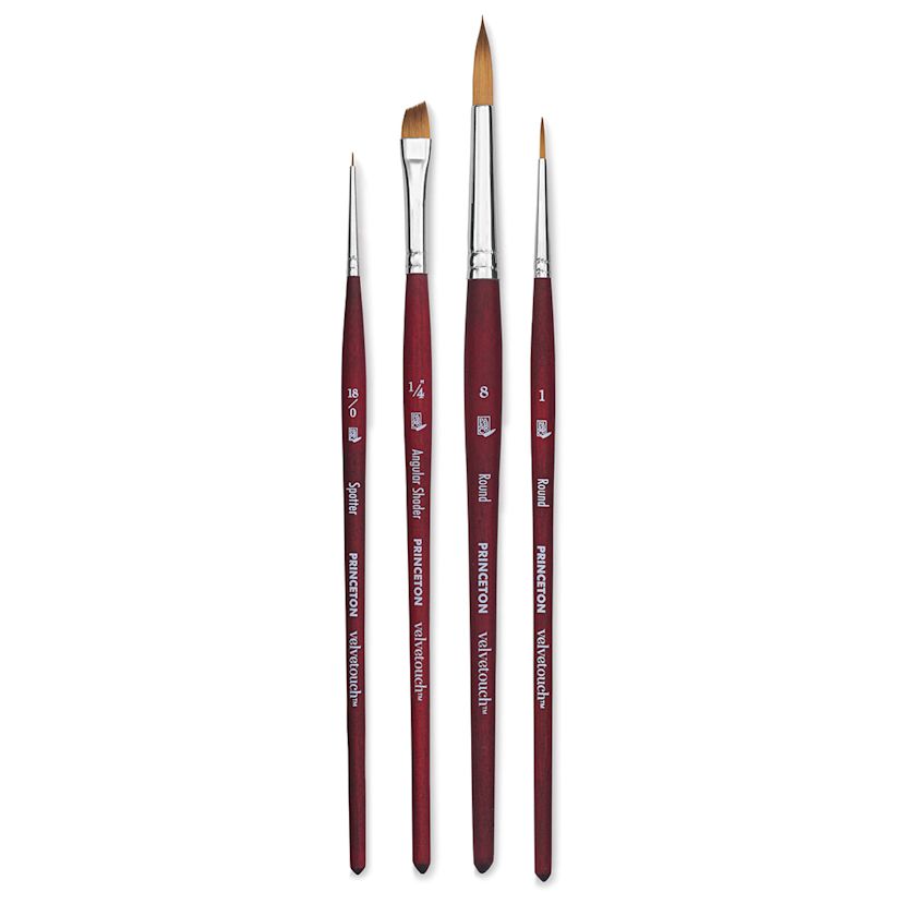 Princeton Velvetouch Series 3950 Synthetic Brushes - Blick Exclusive 