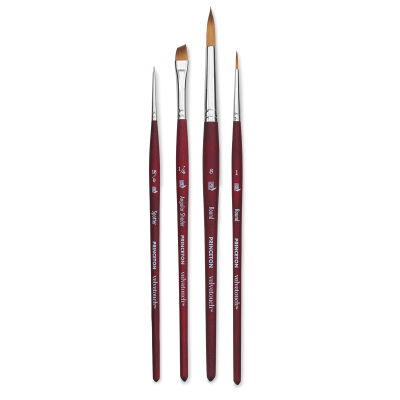 Princeton Velvetouch Series 3950 Synthetic Brushes - *Blick Exclusive* Set of 4