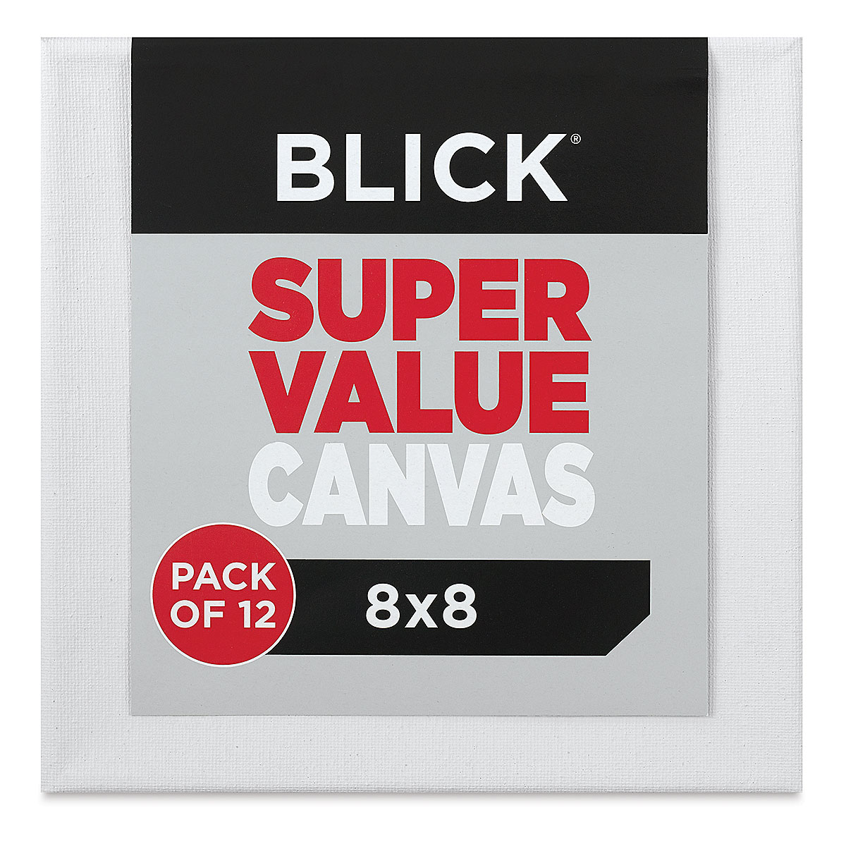 U.S. Art Supply 8 x 10 inch Stretched Canvas Super Value 10-Pack