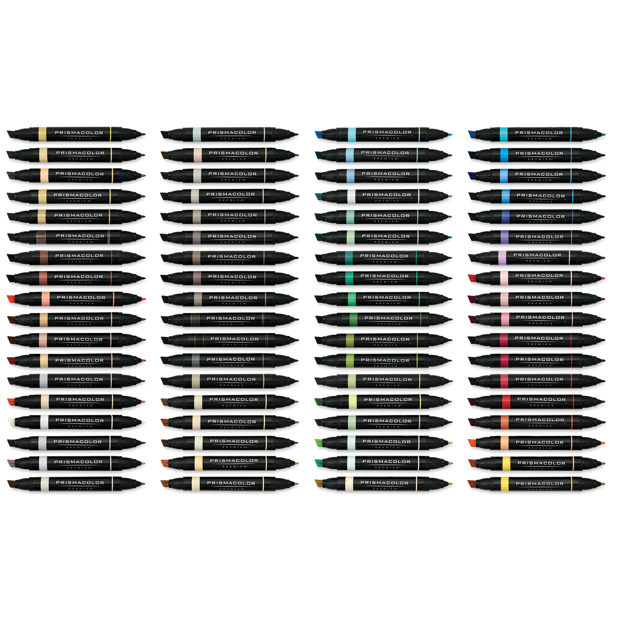 Prismacolor Premier Dual-Ended Art Markers - Assorted Colors, New Set of 72