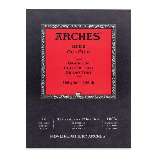 Arches Oil Paper Pads - 12