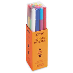 OMY Double Tipped Color Changing Markers - Assorted Colors, Set of 16