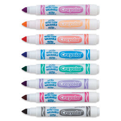 Crayola Ultra-Clean Marker Set - Colors, Broad Tip, Set of 8 | BLICK Materials