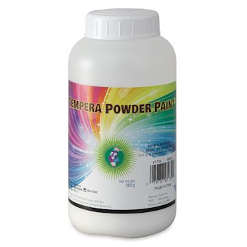 Open in modal - Three Little Twigs Tempera Powder Paint - White, 1 lb, Jar