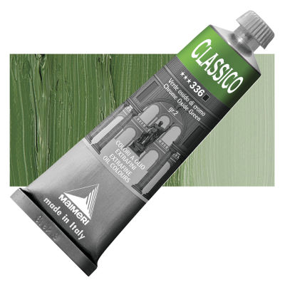 Maimeri Classico Oil Color - Chrome Oxide Green, 60 ml tube