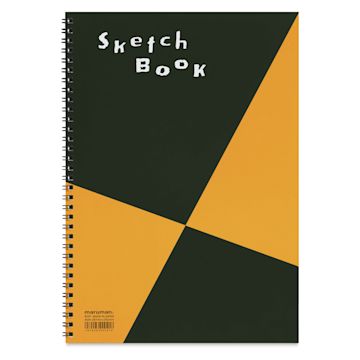 Open in modal - Maruman Zuan Series Sketchbook - Wirebound, A4, 24 Sheets, front cover