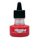 Higgins Dye-Based Drawing Ink - oz, Carmine Red, Non-Waterproof, Dye-Based Ink