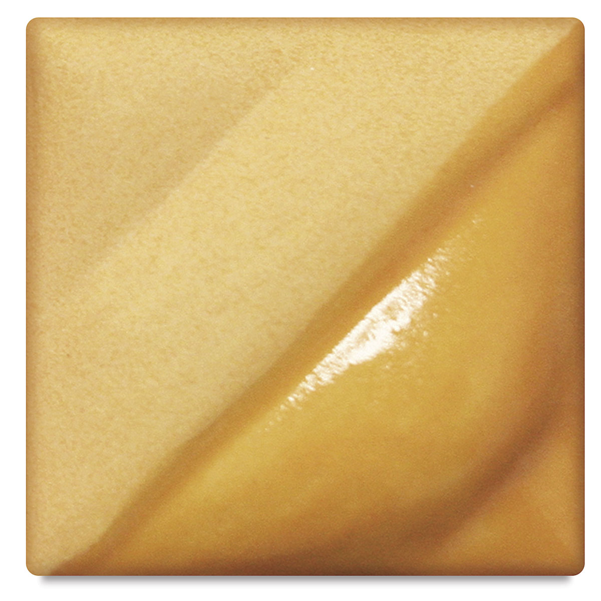 Amaco Lead-Free Velvet Underglaze - Intense Yellow, 16 oz