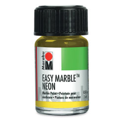 Marabu Easy Marble - Neon Yellow, 15 ml