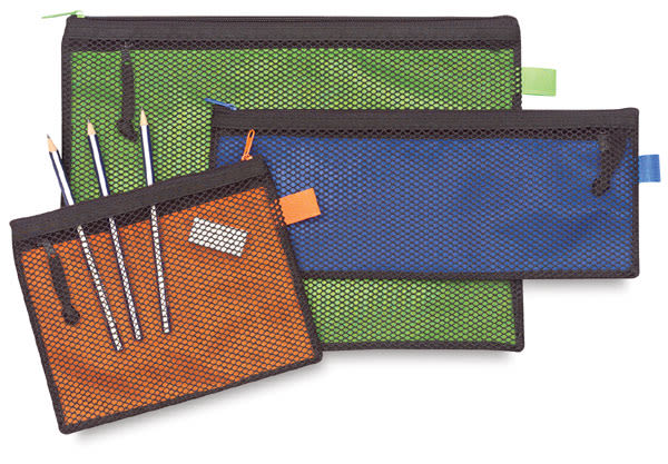 Alvin DoublePocket Mesh Bags BLICK Art Materials