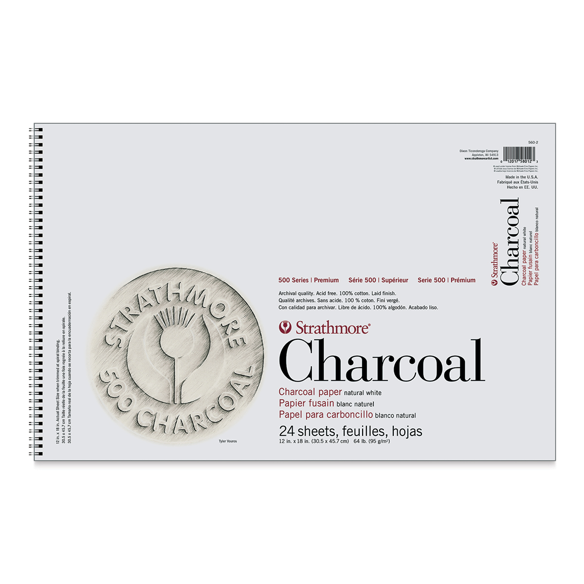 Strathmore 500 Series Charcoal Pads