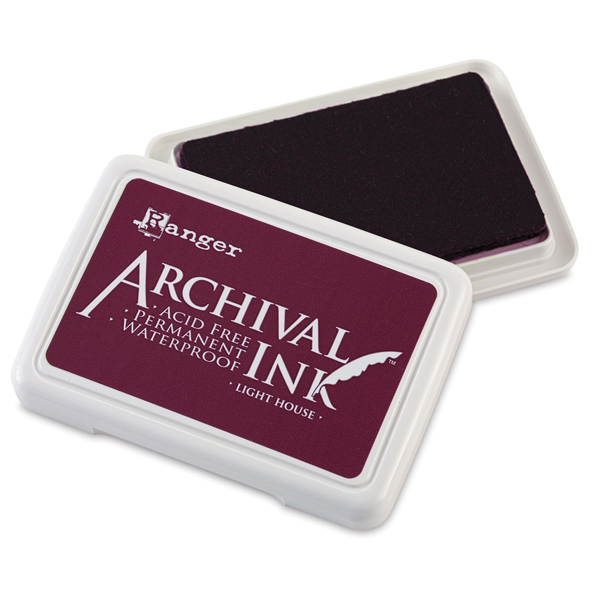 Ranger #3 Jumbo Jet Black Archival Ink Pad