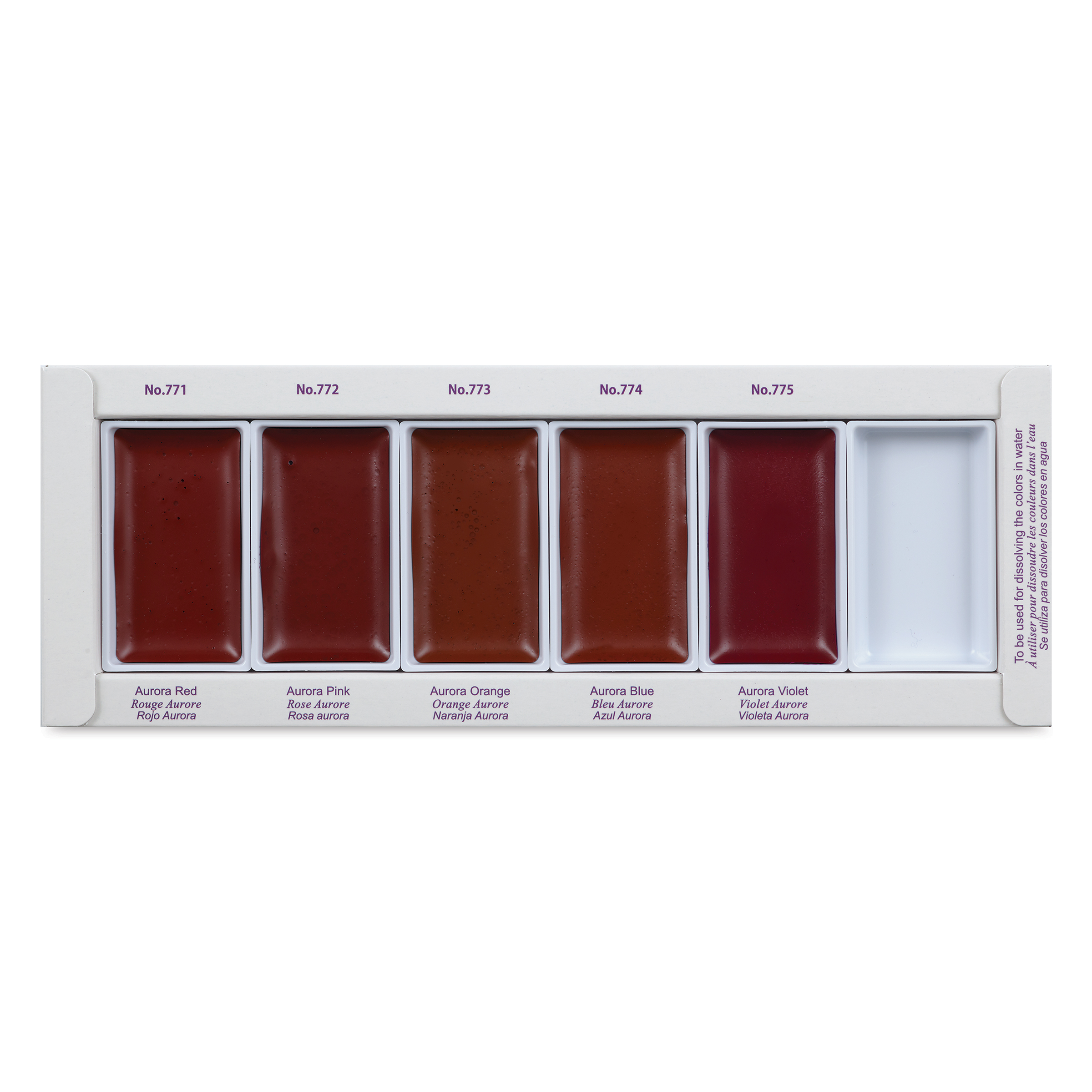 その他 Watercolors [Import allemand] wyw801m 1X RARE VINTAGE 80'S WATER COLOR SET OF 12 COLORS + BRUSH