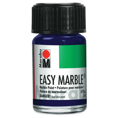 Marabu Easy Marble Paint - Grape, 15 ml