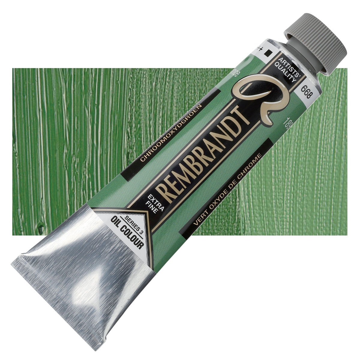 Rembrandt Artists' Oil Color Chromium Oxide Green, 40 ml tube BLICK