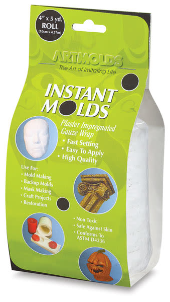 Instant Mold Plaster Bandages - Angled view of package