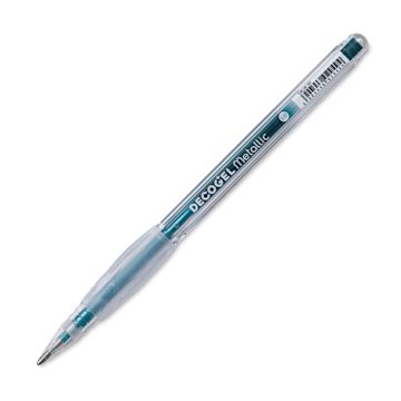 Open in modal - Karin DecoGel Metallic Pen - 317, T. Blue, cap off